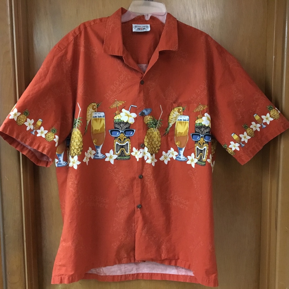 Men’s XXL made in Hawaii Hawaiian shirt